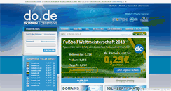Desktop Screenshot of do.de
